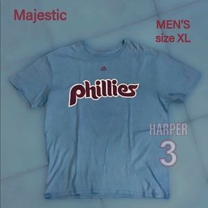 Bryce Harper Philadelphia Phillies Official Name/Number T-Shirt